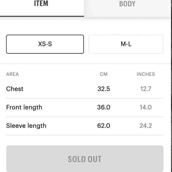 Pull & Bear - LONG SLEEVE STRETCH CROP TOP NWT - Picture 7 of 7